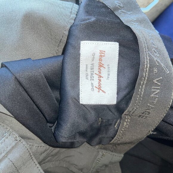 Weatherproof Mens Vintage Nylon Blend Slim Fit Pants 38x32 Gray - Picture 3 of 14